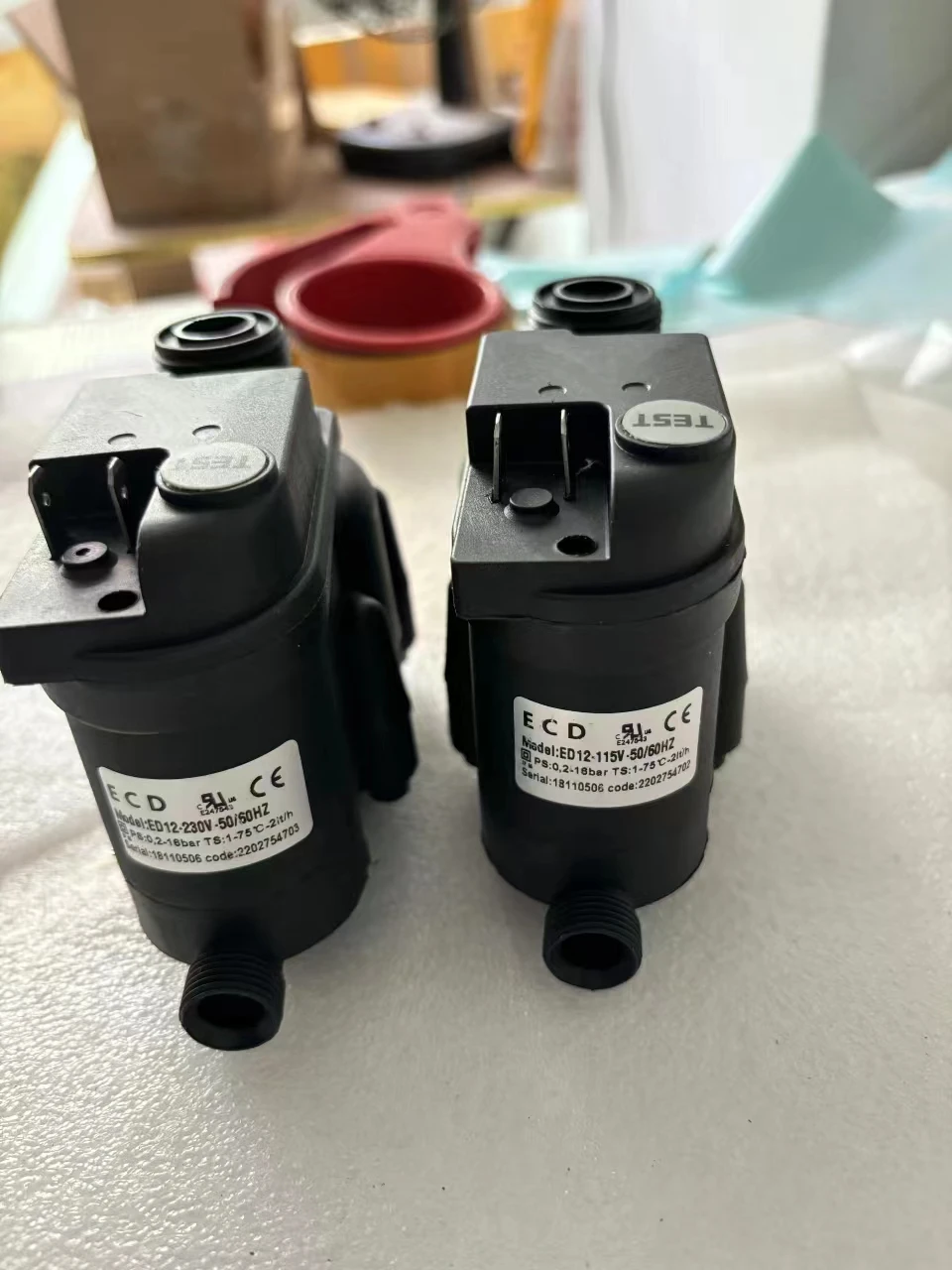 2202754703 Atlas air compressor electronic automatic drain ED12, 24V110V230V drain valve