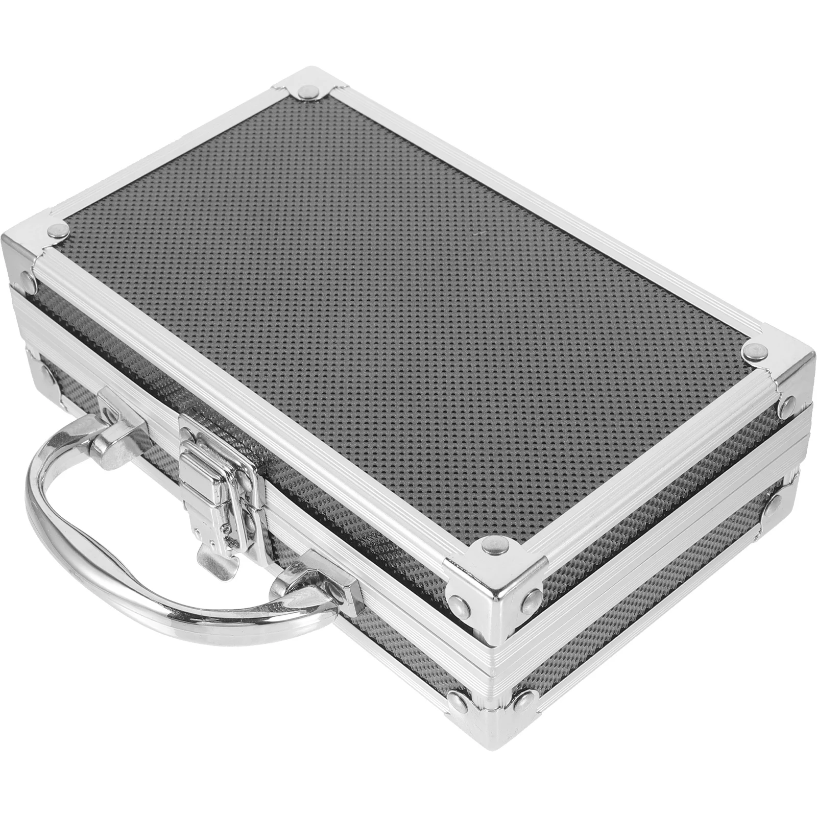 

Portable Tool Box Aluminum Alloy Storage ganizer for Travel Outdoor First Aid Kit Large Capacity Handheld Suitcase Metal Cloth