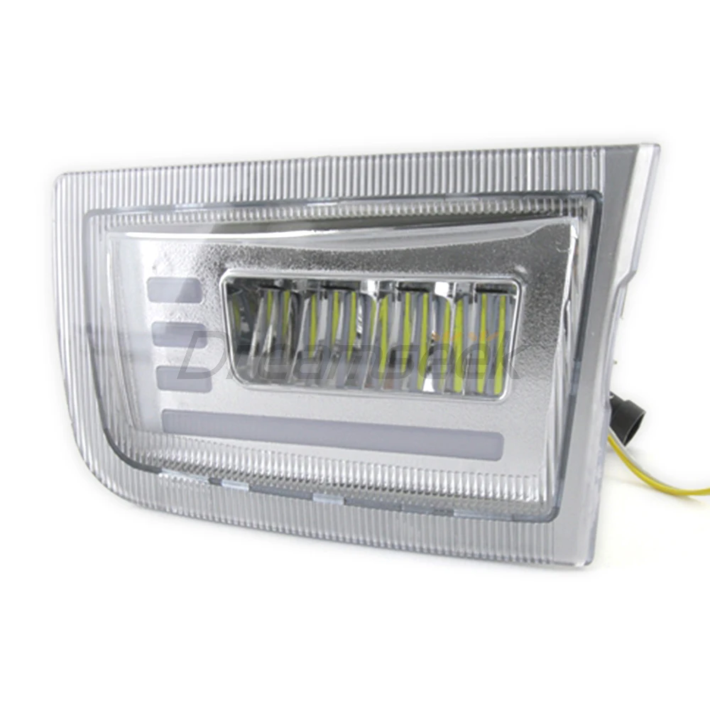LED DRL for Toyota Land Cruiser Prado J90 LC90 1996-2002 Car Daytime Running Light Fog Lamp Turn Signal Daylight Driving Blinker