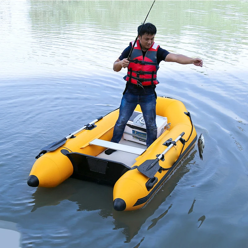 Kayak serie 3 della serie 3 della barca gonfiabile da 2,6 M per 3 persone più venduto per sport acquatici e canoa da pesca in zattera