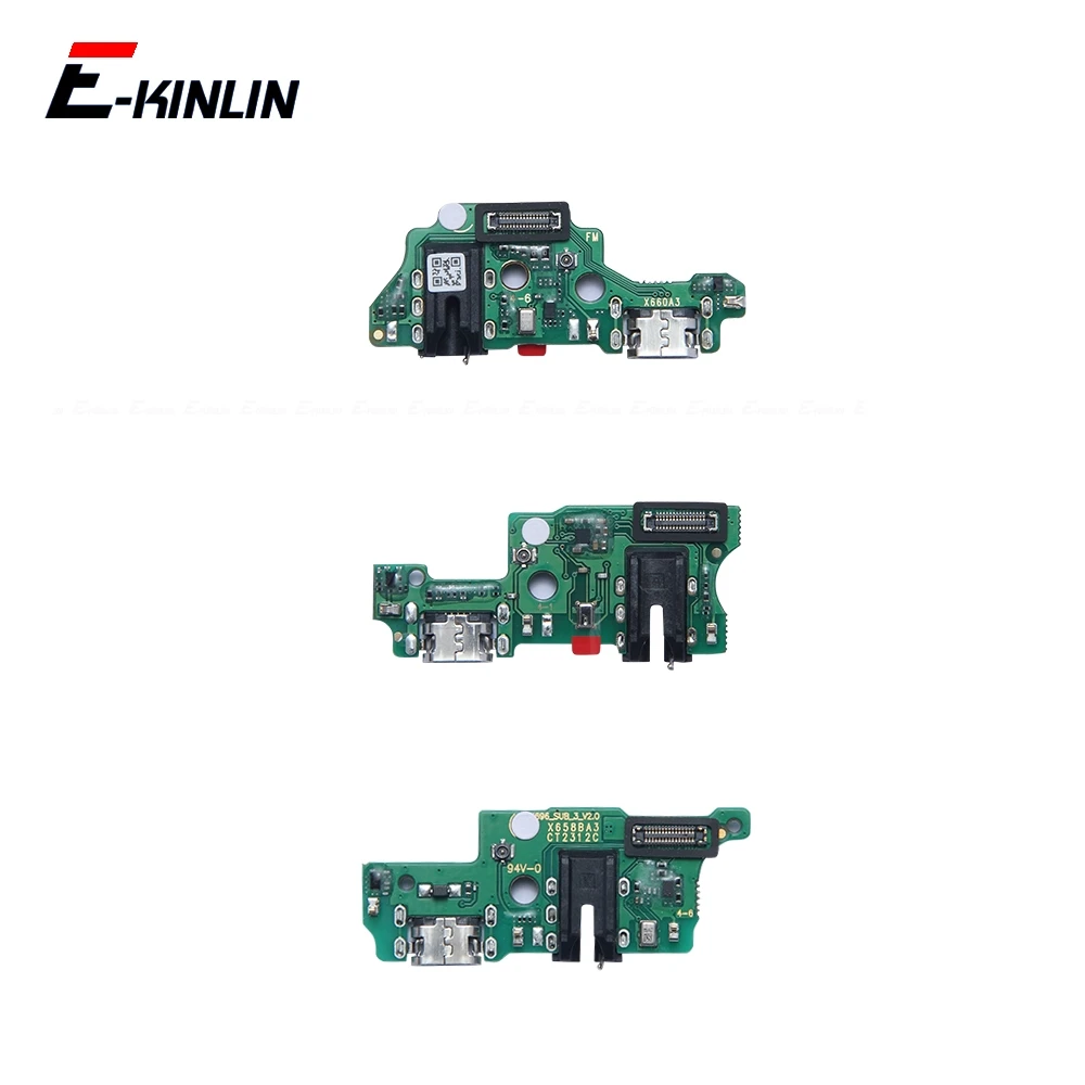 Charger USB Dock Charging Dock Port Board With Mic Microphone Flex Cable For infinix Hot 7 9 Play Pro 10 10i 10s NFC 10T S5