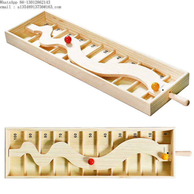 Solid wood balance ball set, balance skills tools, hand-eye coordination training