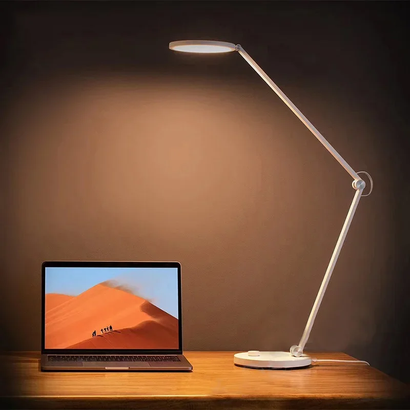 Xiaomi Mijia Pro Portable LED Desk Lamp Eye-Protection Bluetooth WiFi Connectivity Voice Control Via Mijia APP Foldable Lamp Mi