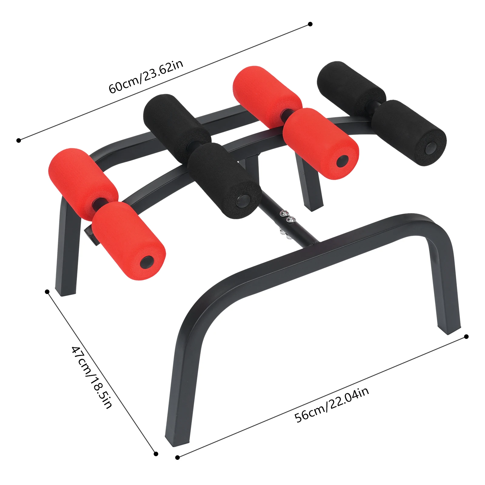 Mini Inversion Table, Back Stretcher with Back Massage Roller Back Stretcher, Adjustable Angle, 352.74lbs Capacity