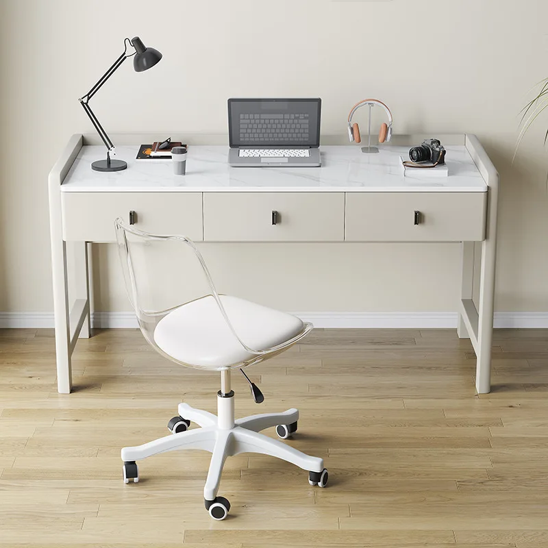 DSA Slate Desk Combination Modern Simple Home Bedroom Writing Desk Light Luxury Computer Office