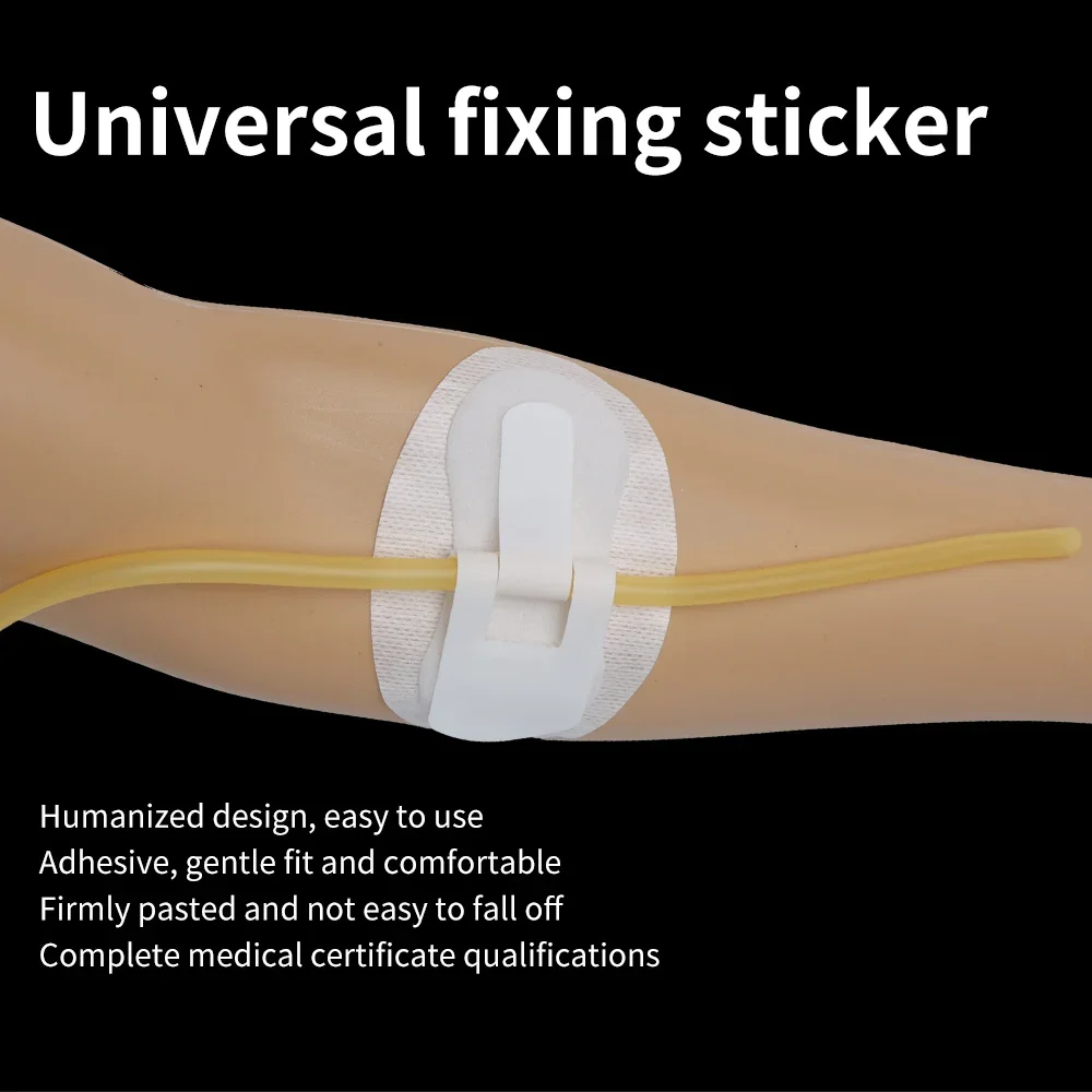 Catheter Tube Fixing Tapes Catheter Stabilization Device Holder Fixator Breathable Holder Fixing Sticker
