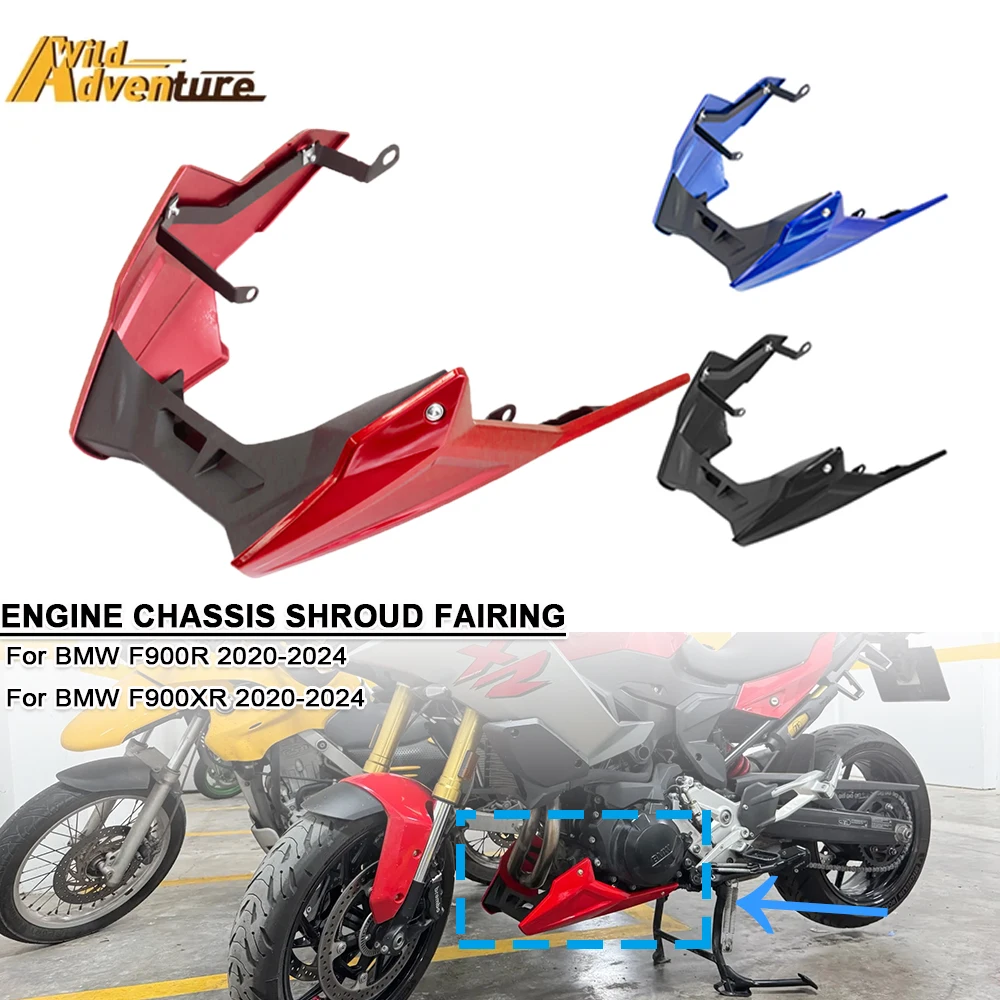 

For BMW F900R F900XR F900 F 900 R/XR 2020-2024 Motorcycle Engine Chassis Shroud Fairing Exhaust Shield Guard Protection Cover