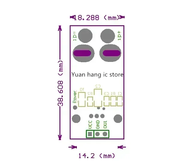 Unidirectional DC current sensor module ACS770ECB-200U ACS770ECB 200U ACS770 120 kHz bandwidth DC:0 to 200 A 0.02V/1A