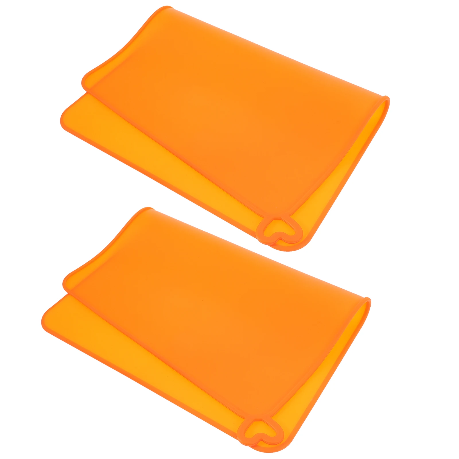 

2 Pcs Photosensitive Anti-slip Pad Mats 3d Adhesive Silicone Drying Non-slip Frosted Child