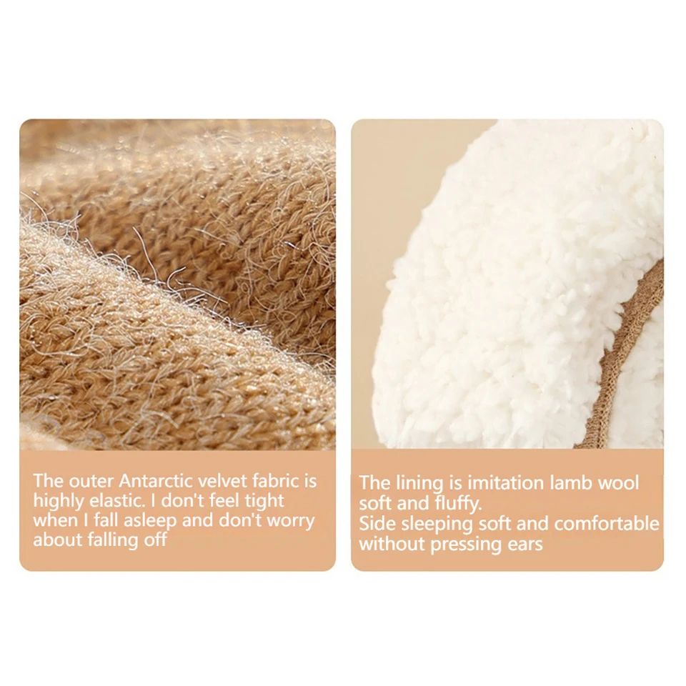 أكواب أذن عازلة للصوت من GOBYGO دافئة وحماية الأذن مثبتة على الرأس وإلغاء الضوضاء والرياضات الشتوية والتزلج وحماية الأذن للرجال والنساء