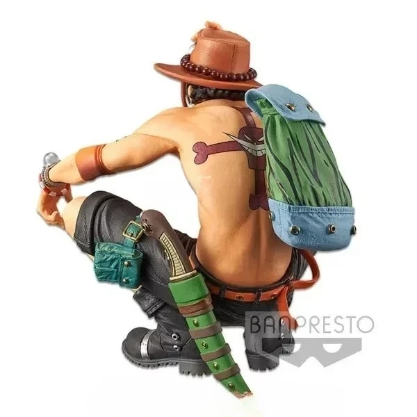 

Bandai Banpresto Original One Piece King Of Artist KOA Portgas D Ace Figure Model Collection Toy Gift
