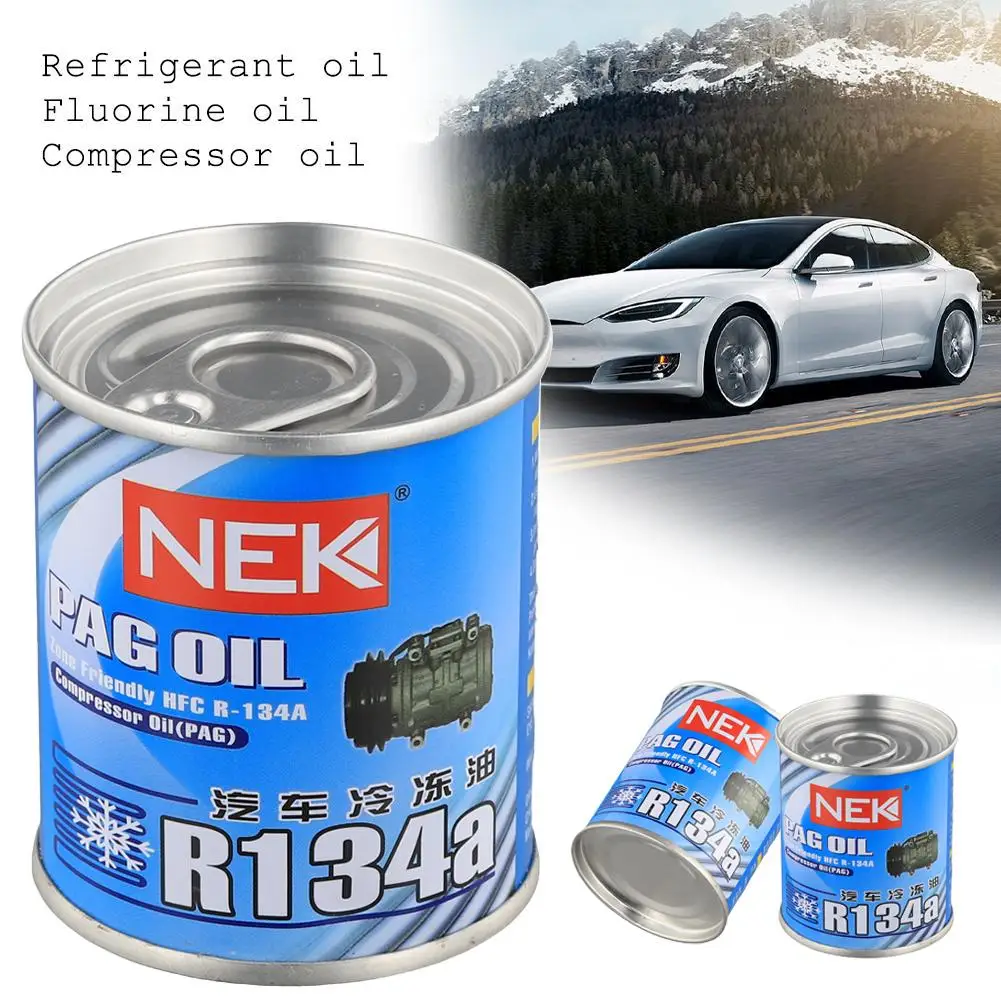 

Refrigerant Oil Compressor Oil Automotive A/C AC Air Conditioning System Refrigerant Auto Maintenance Car Accessories 70g