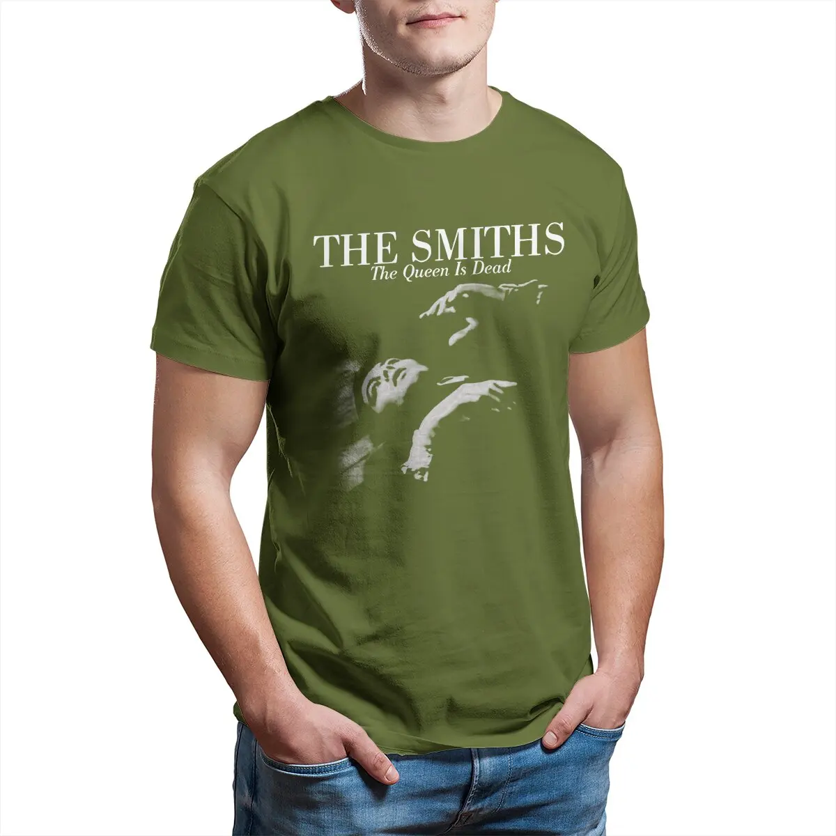 Indie Irish Punk Band The Smiths T-Shirts Men  Novelty 100% Cotton Tees Crew Neck Short Sleeve T Shirts Adult Clothes