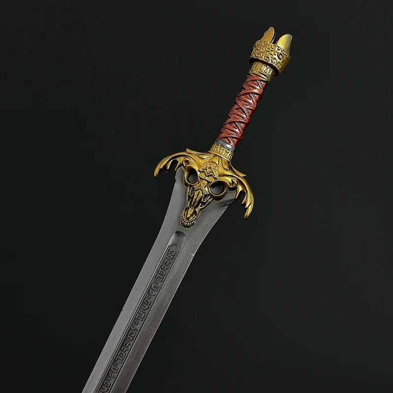 22cm New Game Figure Peripheral The King's Sword Metal Craftsmanship Props Model Desktop Decoration Ornaments Birthday Gifts Toy