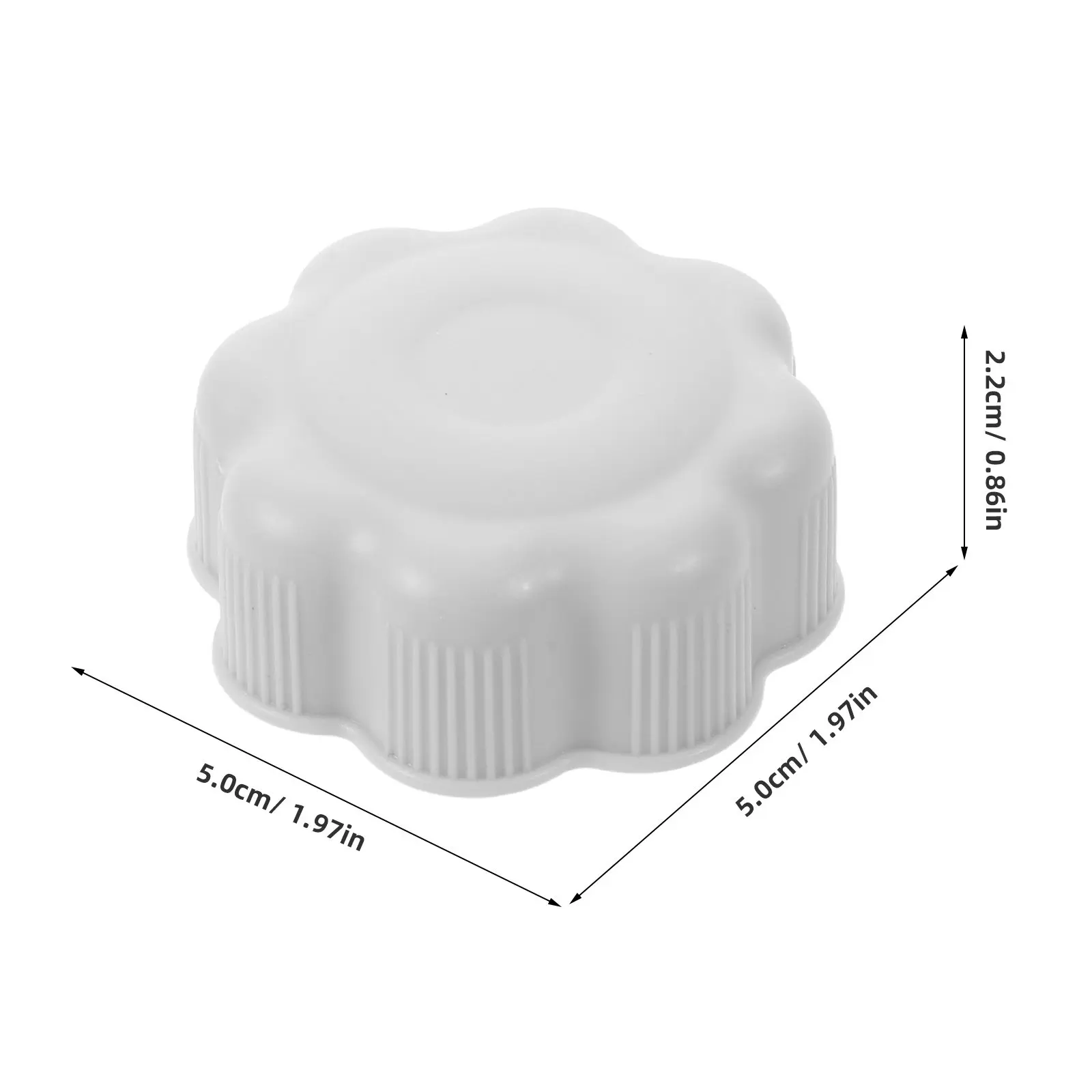 4Pcs Plastic Dome Screw Caps for Toddler Slide Parts Slide Fixing Screw Covers Flower Shape 2.7cm Id Kids Indoor Playset view 2