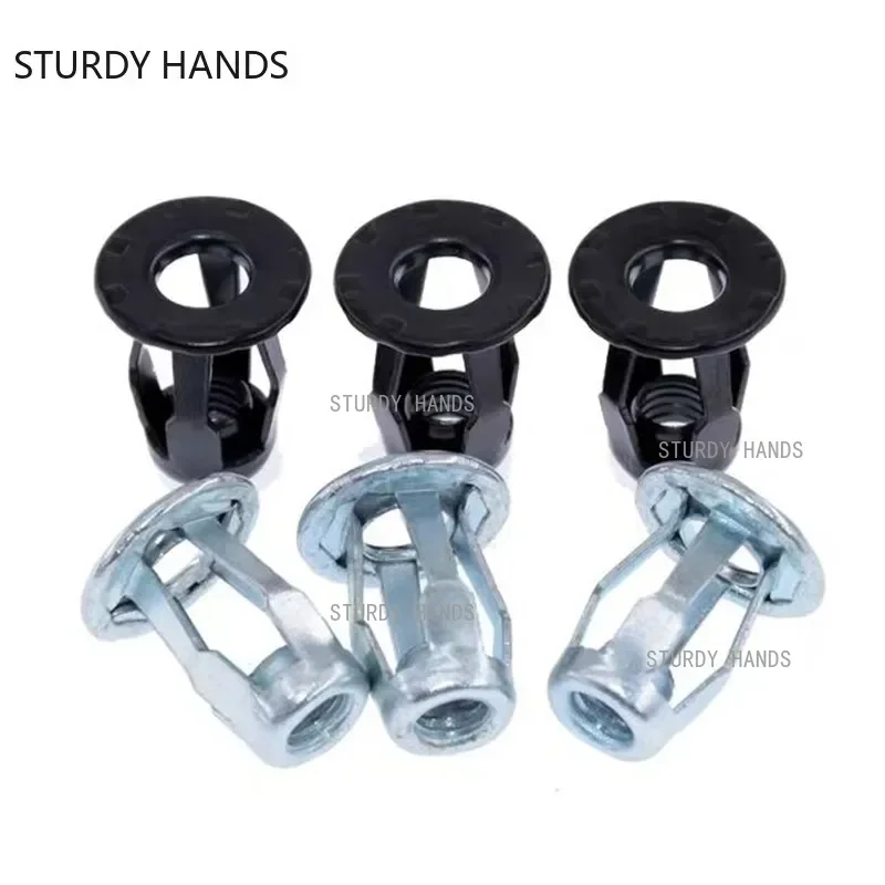 10 Buah Drywall Jangkar Eternit Rongga Plug Dowel Berongga Dinding Jangkar Molly untuk Langit-langit Ekspansi Sekrup Mobil Dasar Penahan