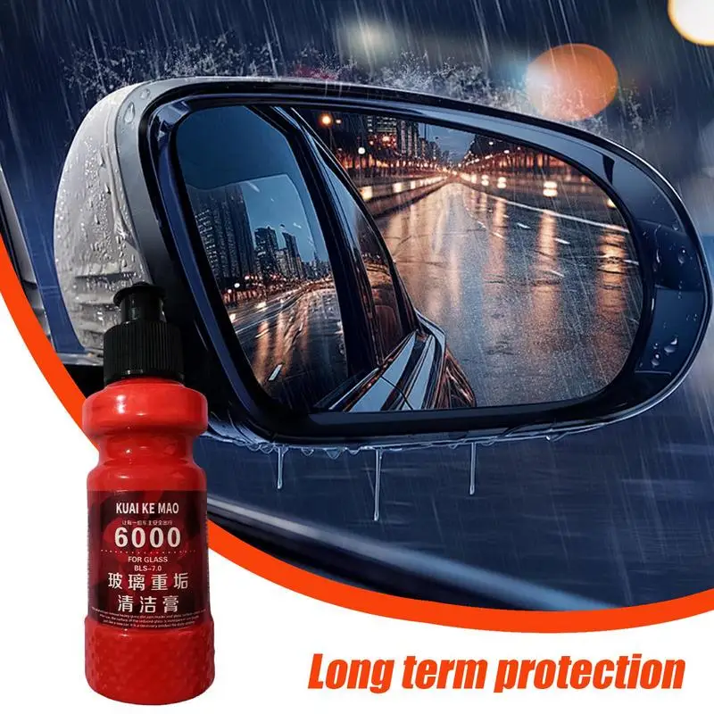 

Car Glass Oil Film Remover Car Glass Oil Film Stain Removal Cleaner 150ml Car Oil Stain Cleaner Car Dustproof Oil Film Remover