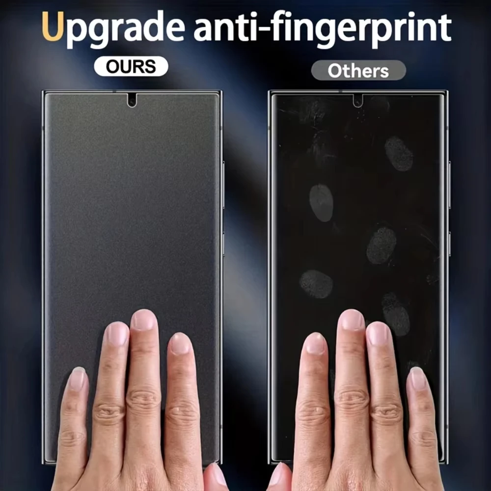 1-3 Stück Privatsphäre-Schutz Matte Keramikmembran für Samsung S25 Ultra S24 S21 Plus S22 5G S23 FE S20 FE M52 M53 M31S Displayschutzfolie – Detail 4