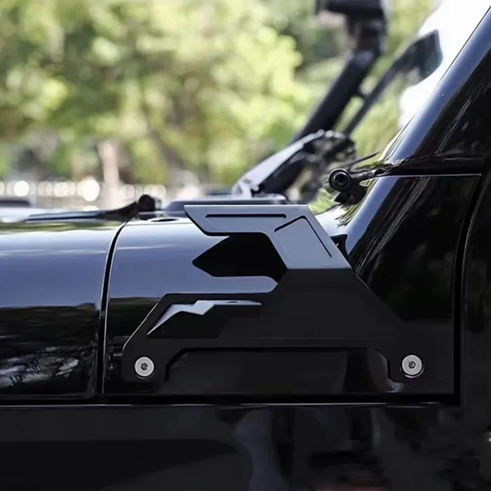 Factory Custom Off-Road Windshield A-Pillar Dual LED Cube Light Mount For Jeep Wrangler JL 2018-2024 Gladiator JT