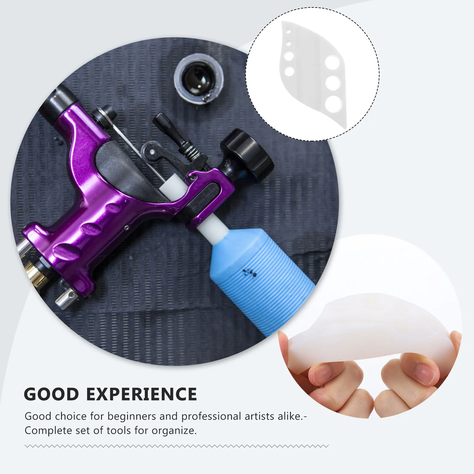 

Держатель для чашки с чернилами для татуировки, силиконовая подставка для чашек с пигментом, органайзер для пигмента для бровей, подставка для инструментов для аксессуаров для татуировок, держатели для макияжа