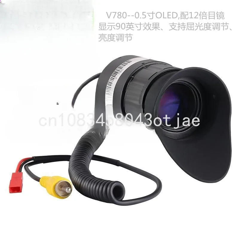 Oled Eyepiece 0.5 Inch with Lens Display Cvbs Input Video Night Vision Thermal Imaging Viewfinder