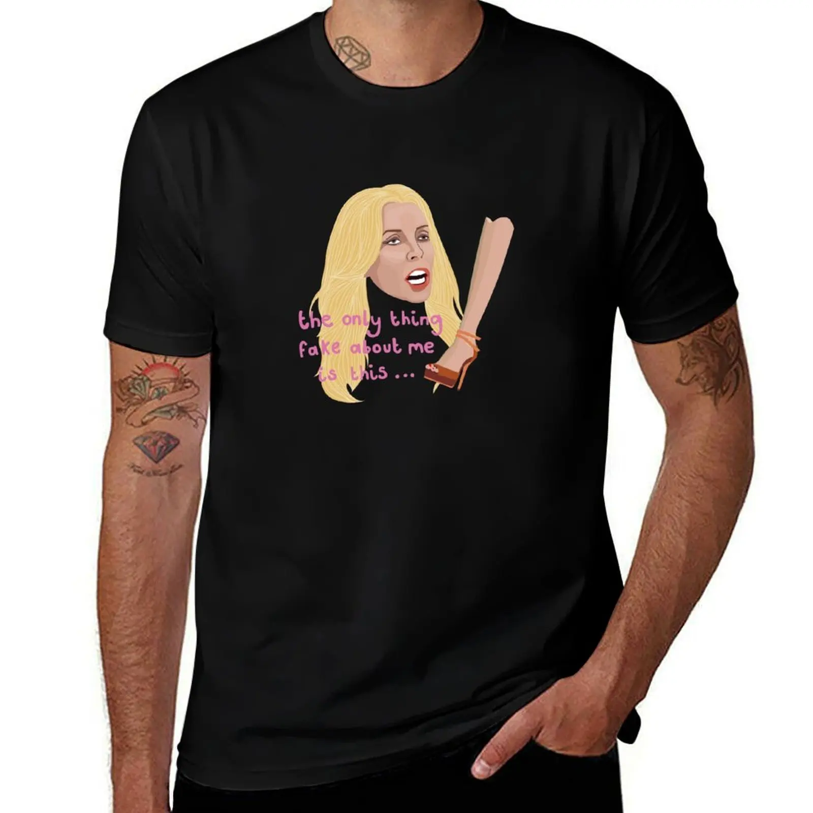 

Aviva Drescher - Fake Leg - RHONY - Real Housewives T-Shirt Independence Day Short Sleeve T-Shirt