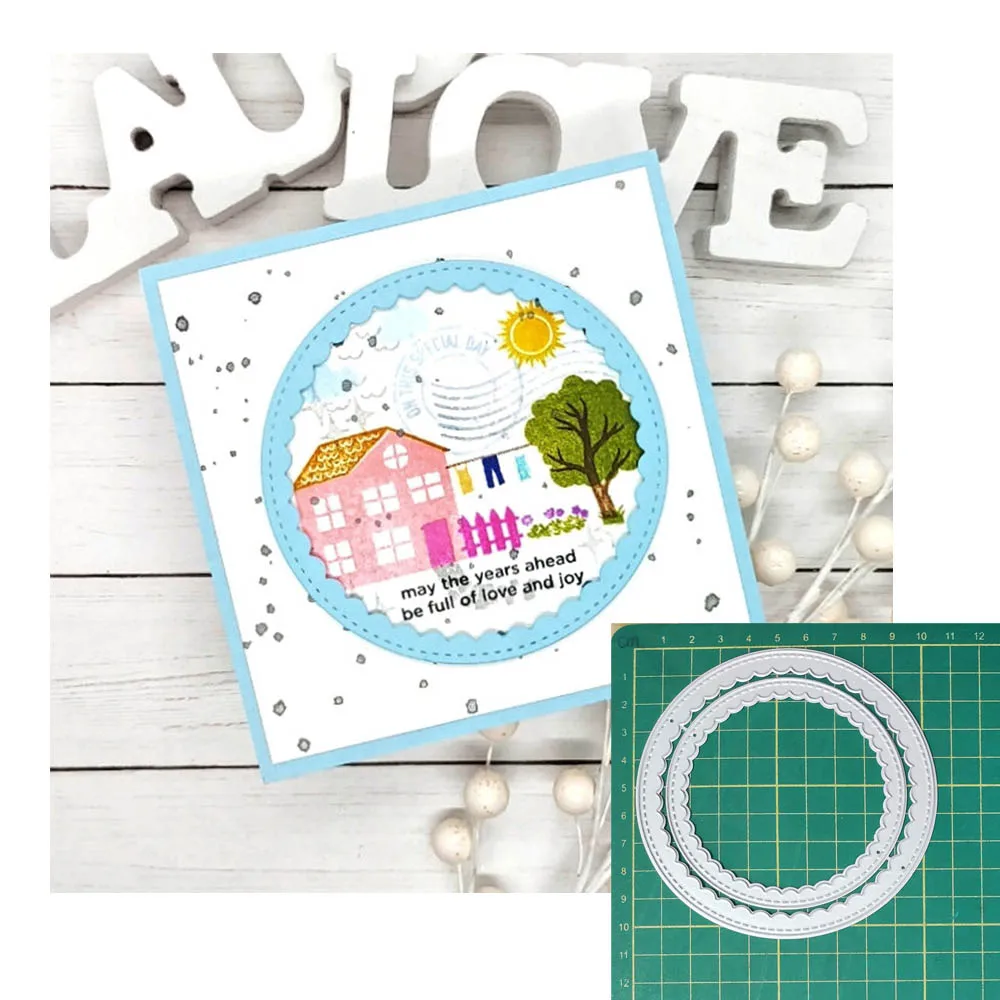 金属製のカッティングダイ,スクラップブッキング,フォトアルバム,装飾エンボス加工,工芸品