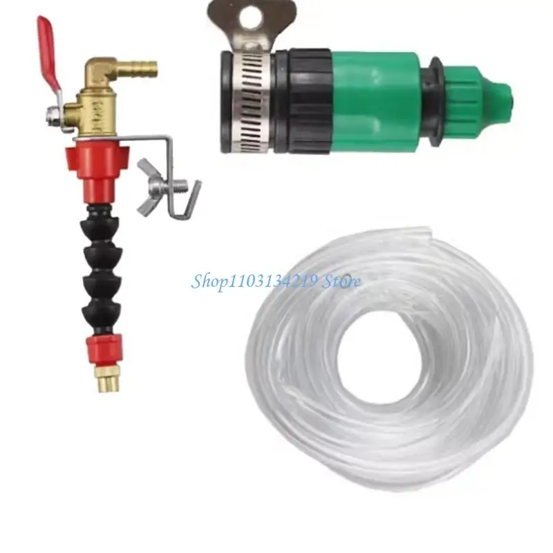 Adjustable Dust Remover Nozzle Coolant Misting Brick for Tile Cutting Grinder for Professional Construction Workers,