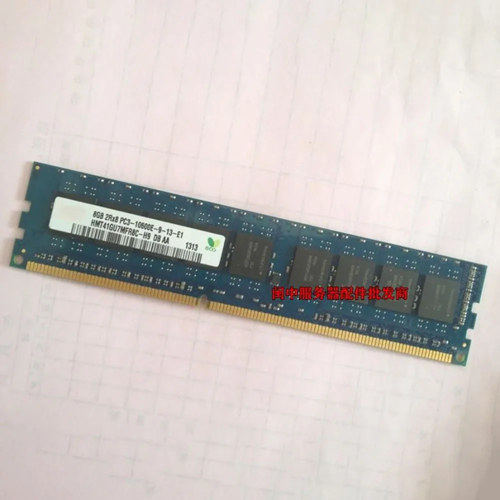 Server Memory for SK Hynix 8G 2RX8 PC3-10600E HMT41GU7MFR8C,1 piece