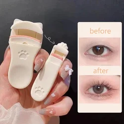 Cat Claw Eyelashes Curler Cute Designs Accessories Tool Fit All Eyelash Shapes Long Lasting Professional for Women Makeup