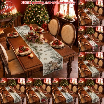 Vintage Farmhouse Christmas Runner 1