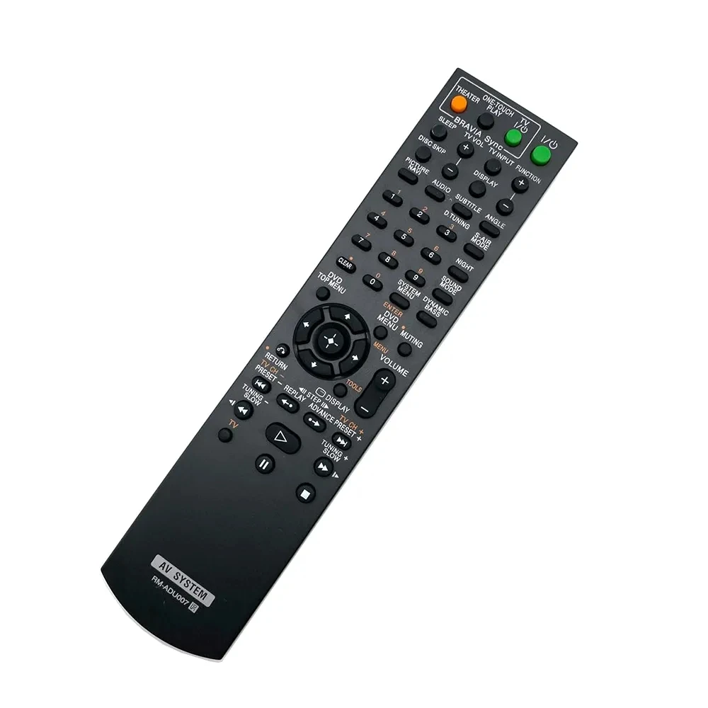 Remote Control RM-ADU007 For SONY DAV-HDX277W DAV-HDX277WC DAV-HDX279W DAV-HDX576WF HCD-HDX475 Video AV SYSTEM