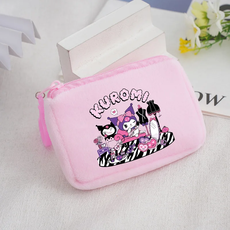 

Kuromi Cute Wallet Cartoon Anime Graphic Print Coin Pouch Women Men Mini Purse Portable Wallets Fashion Clutch Bag Party Gifts