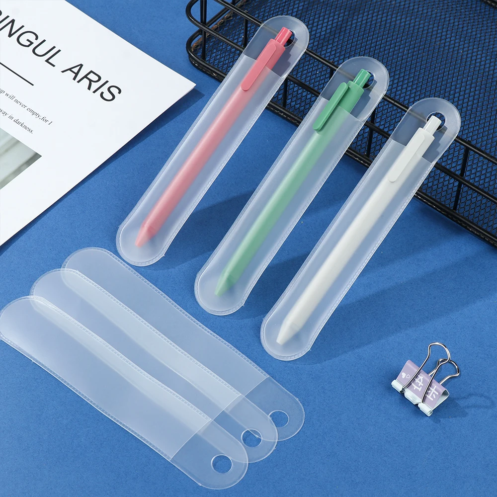 5-шт-прозрачный-матовый-пластиковый-чехол-для-карандашей-и-ручек