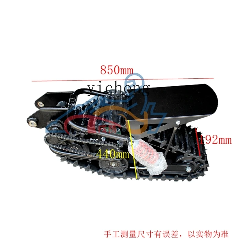 ZK two-wheel off-road motorcycle modified snowmobile accessories sled board track wheel