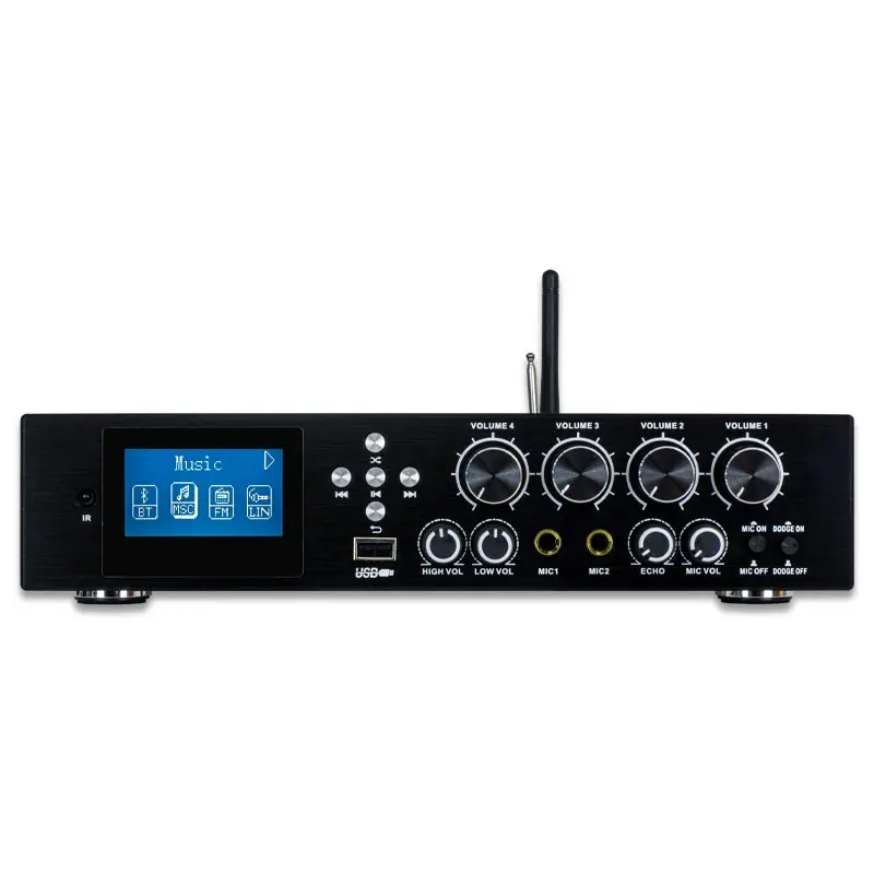 2026 TL-JX600 New Design Mini Amplifier Home 2.1 Amplifier 4 Channel Class D Power Sound Amplifiers