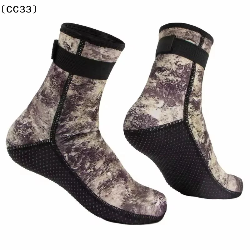 

Неопреновые водные носки 3 мм, носки для дайвинга, противоскользящая обувь для гидрокостюма, обувь для плавания, защита от песка, пляжный волейбол, водные виды спорта〔CC33〕