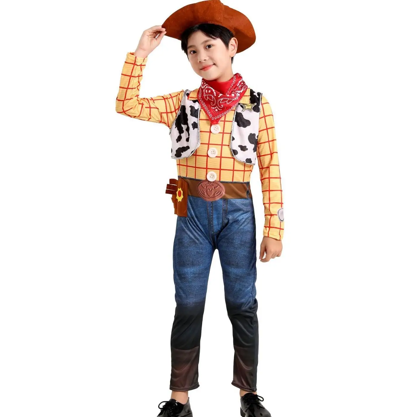 أزياء الهالوين التأثيرية للأطفال الكرتونية التقليدية الصينية العرقية ملابس المسرح النسائية Faion خريف 2025 وصول جديد