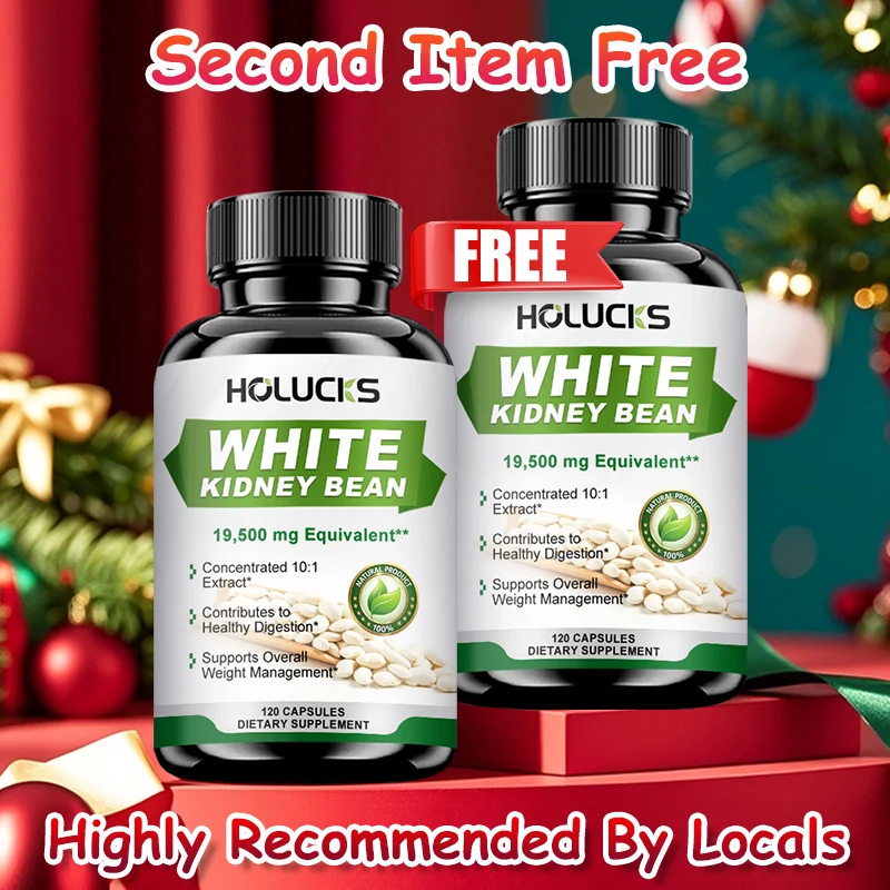 White Kidney Bean Supplement, Help Block Carbohydrate Absorption, Support Healthy Digestion & Effective Weight Management