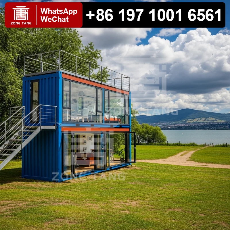 

Temporary School Prefab Home Modern Prefab Houses Smart Home Integration Temperature Resistant Flat Pack House Flat Pack Houses