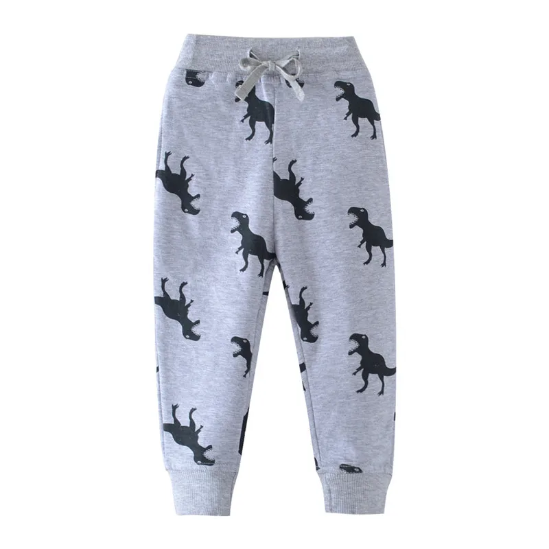 Jumping Meters New Arrival 2-7T Children\'s Boys Sweatpants Drawstring Autumn Spring Boys Girls Trousers Pants Baby Clothes