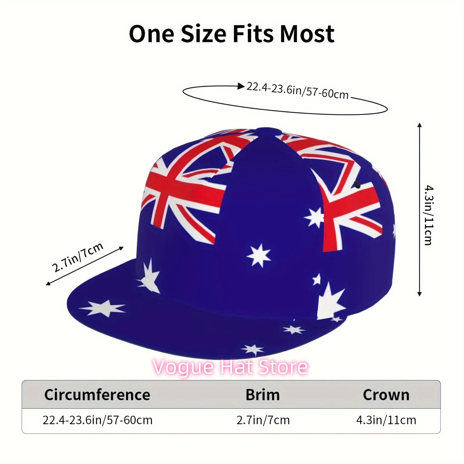 1pc, Baseball Cap, Golf Cap, Flag of Australia, Men's and Women's Sports Fashion, Suitable for Seasonal Running Exercises and Ou