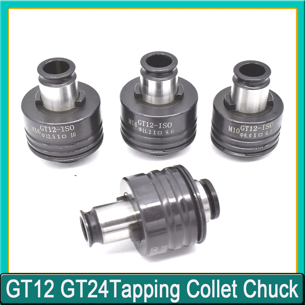 1PCS G12 Tapping chuck GT12 GT24 M2 M4 M6 M8 M10 Chuck Overload Protection ISOStandard anti-broken for CNC Machine Tappingcollet