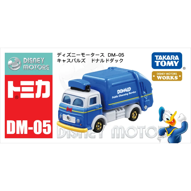 

TAKARA TOMY Cars Toys for Chinldren Disney Donald Duck Truck Toy Tomica Dream Car Mickey Vintage Car Birthday Gifts for Boys