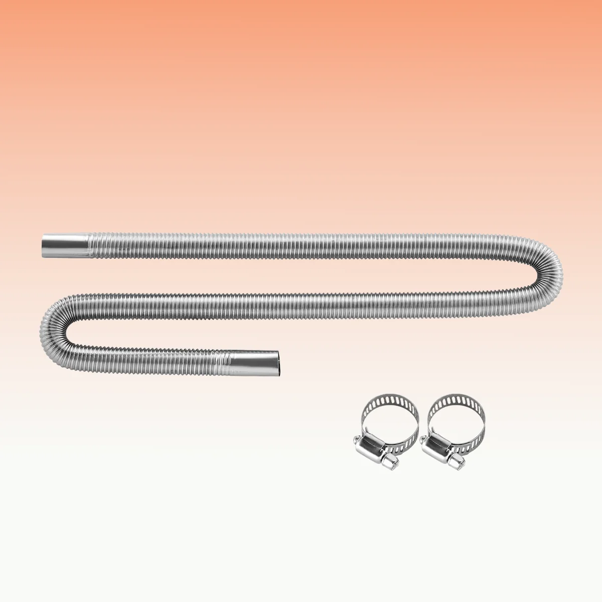Autoheizungszubehör 2KW 5KW 8KW Abluftschlauch-Set, 1m/1,5m/2m/3m Dieselheizung Flexibles Abluftrohr Diesel für Auto LKW Wohnmobil – Detail 8