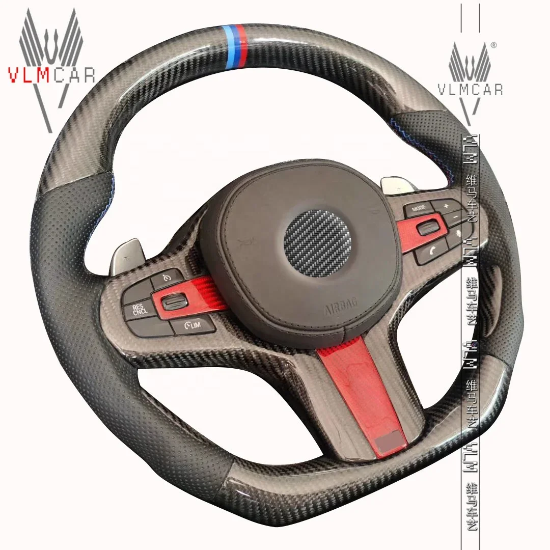 Custom carbon fiber steering wheel For BM Available for all car models