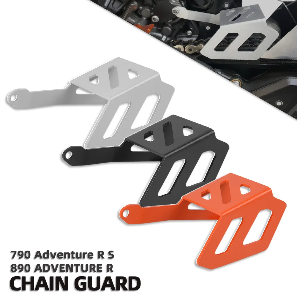 

FOR 790 ADVENTURE S 790 ADV 790ADVENTURE R 2019-2020 890 ADVENTURE R 890ADV 2021 Motorcycl ALUMINIUM Chain Guard Cover Protector