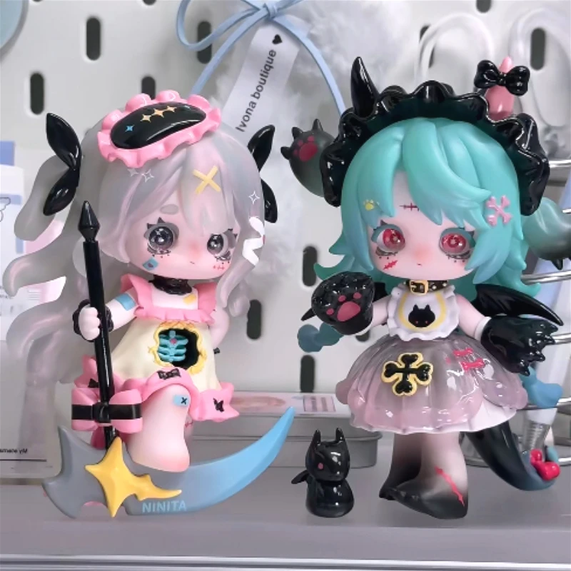 ニニタ魔女啓示シリーズブラインドボックスかわいいニニタアニメ - Model Kit Anime Girl のレビューと価格
