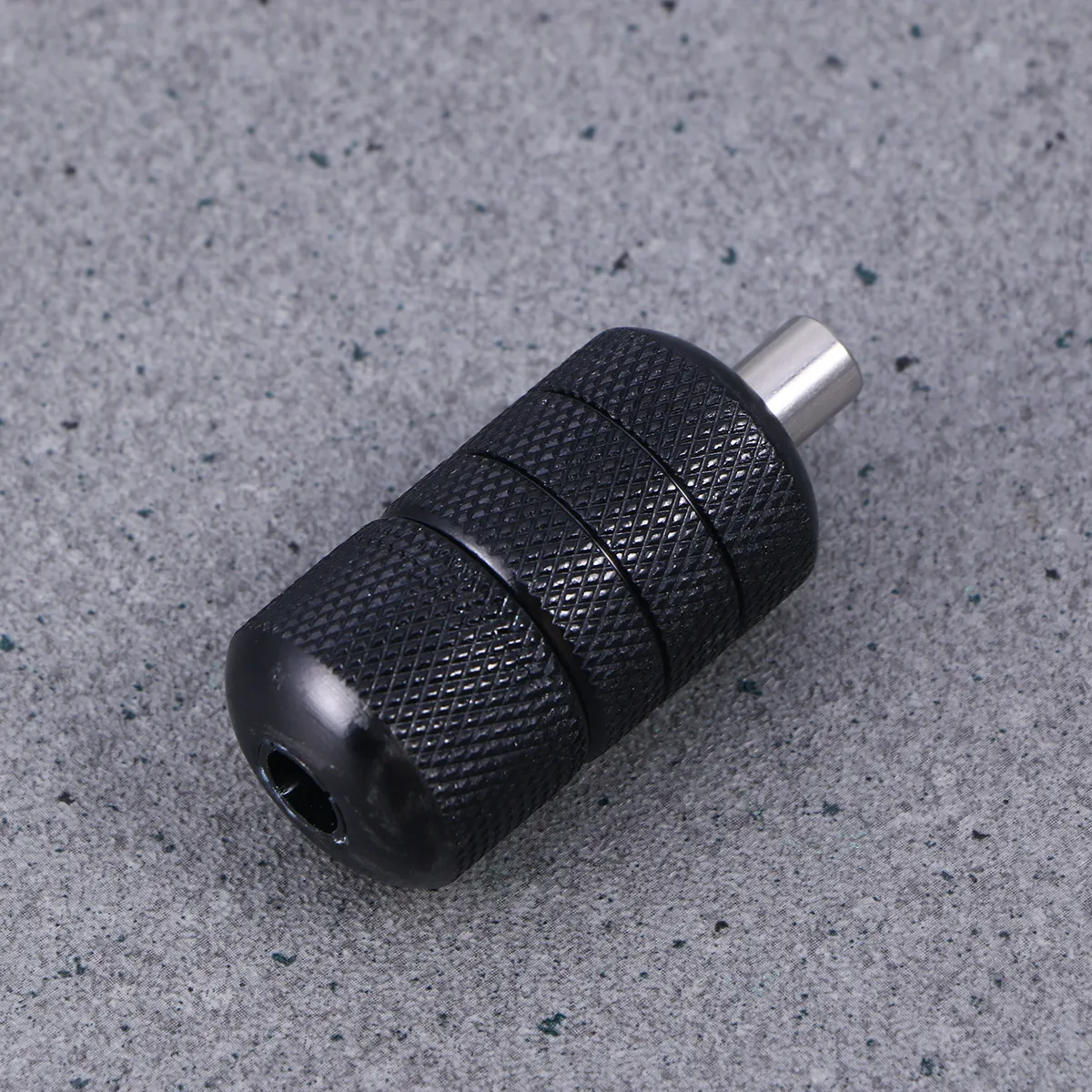 

Black Aluminium Alloy Tattoo Self Locking Grip Wear Resistant Non-Slip Handle Suitable for Most Tubes Professional Artists