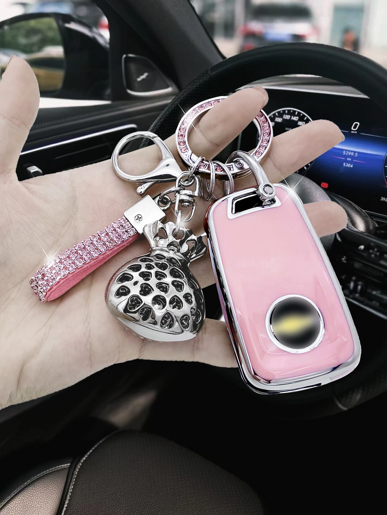 Suitable for Buick Chevrolet LaCrosse car key holder GL8ES old model 5 keys 12/13/14/15 men's GL6 Buick Regal car case+high-end